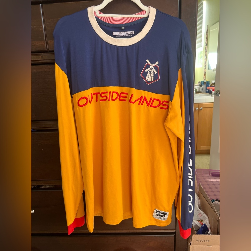 Long sleeve Outside Lands 2023 jersey 2XL